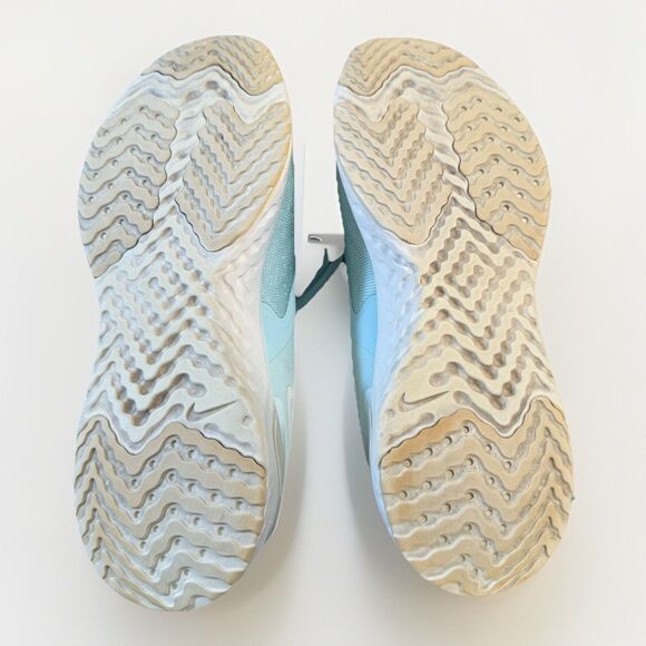 Nike Odyssey React Flyknit 2 Teal Women Size 10.5 Running Basketball Shoe - Picture 7 of 10